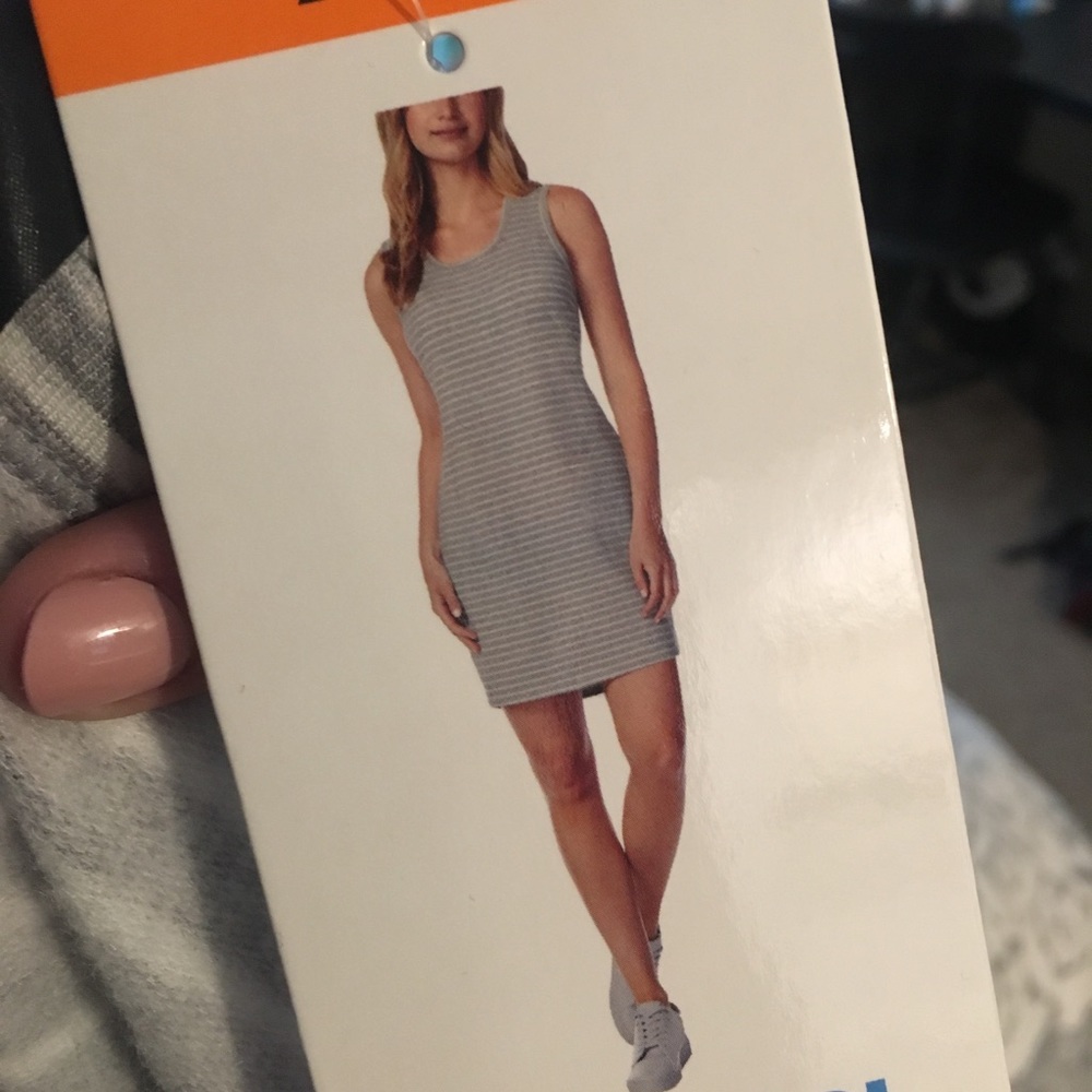 Gray Sleeveless Dress